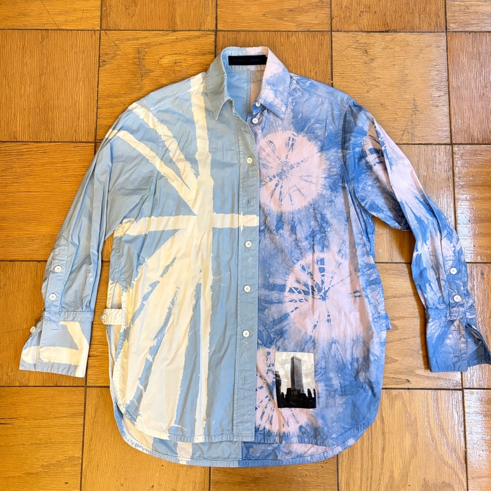 Proenza Schuyler Tie Dye Long Sleeve Top
